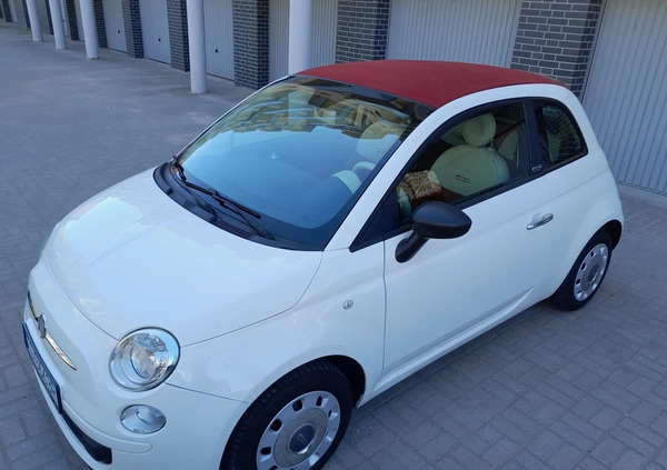 Fiat 500 cena 19900 przebieg: 165730, rok produkcji 2010 z Tykocin małe 352